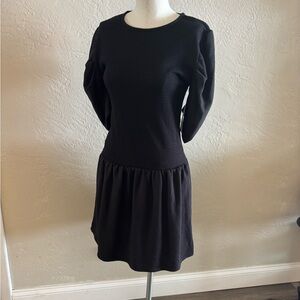 Velvet Torch Black Puff Sleeve Women's Dress Sz XL